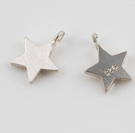 [ 925 Sterling silver ] 925 Silver Star Pendant, 1ps