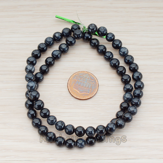 【ラプンツェル様用】PANDEA / Soylent Green ETC999-02 // 6mm Round Artficial Jade Stone, 1 Strand