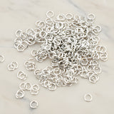 Rose Gold Plated Open Jump Rings, 23 Gauge, 300 Pc (BA.105)