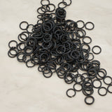 Glossy Plated Brass Open Jump Rings, 24 Gauge, 200 Pc (BA.107)