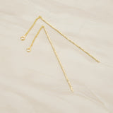Chain Linked Textured Tube Bar Pendant Ear Findings, 2 Pc (BA.268)