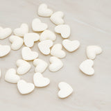 Skinny Heart Flat Back Cabochon, 10 Pc (CB.0020)