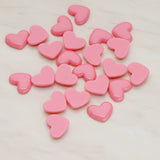 Skinny Heart Flat Back Cabochon, 10 Pc (CB.0020)