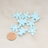Teddy Bear Flat Back Cabochon, 10 Pc (CB.011)