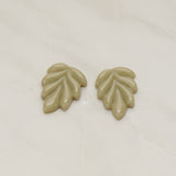 Bubble Leaf Flat Back Cabochon, 6 Pc (CB.06)