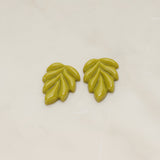 Bubble Leaf Flat Back Cabochon, 6 Pc (CB.06)