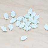 Textured Leaf Flat Back Cabochon, 10 Pc (CB.110)