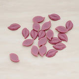 Textured Leaf Flat Back Cabochon, 10 Pc (CB.110)