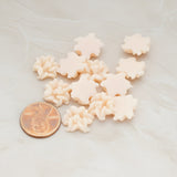 Lily Flower Flat Back Cabochon, 6 Pc (CB.185)