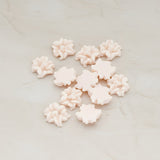 Lily Flower Flat Back Cabochon, 6 Pc (CB.185)