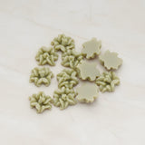 Lily Flower Flat Back Cabochon, 6 Pc (CB.185)