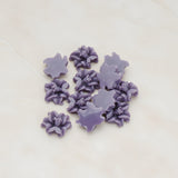 Lily Flower Flat Back Cabochon, 6 Pc (CB.185)