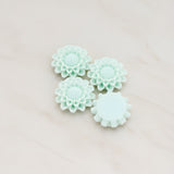 Sunflower Flat Back Cabochon, 4 Pc (CB.203-01)