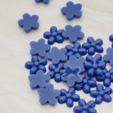 Bubble Flower Flat Back Cabochon, 4 Pc (CB.206)