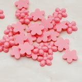 Bubble Flower Flat Back Cabochon, 4 Pc (CB.206)
