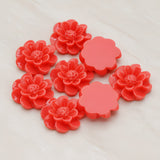 Dandelion Flower Flat Back Cabochon, 4 Pc (CB.213)