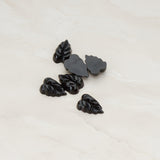 Small Leaf Flat Back Cabochon, 6 Pc (CB.506)