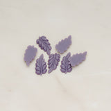 Long Leaf Flat Back Cabochon, 6 Pc (CB.507)