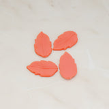 Long Leaf Flat Back Cabochon, 6 Pc (CB.508)