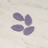 Long Leaf Flat Back Cabochon, 6 Pc (CB.508)