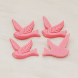 Bird Flat Back Cabochon, 4 Pc (CB.070)