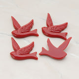 Bird Flat Back Cabochon, 4 Pc (CB.070)