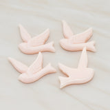 Bird Flat Back Cabochon, 4 Pc (CB.070)