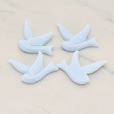 Bird Flat Back Cabochon, 4 Pc (CB.070)