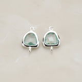 Nugget Framed Glass Connector, 2 Pc (FS.120)