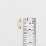 SG.320 // Surgical Steel Cubic Clothing Pins Pendant, 1Pc / P-SS-1157