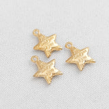 PD.2156 // Lettering Star Pendant, 4Pc / P-SS-1161