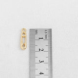 SG.319 // Surgical Steel Clothing Pins Pendant, 2Pc / P-SS-1158