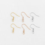 SG.177 // Surgical Steel Fishing Hook Earwire, 4Pc / N-CC-0234