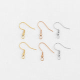 SG.177 // Surgical Steel Fishing Hook Earwire, 4Pc / N-CC-0234