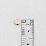 SG.189 // Surgical Steel Through Circle Pendant, 1Pc / P-DF-0193