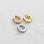 SG.192 // Surgical Steel Horse's Hoof Pendant, 1Pc / P-DF-0196
