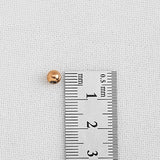 SG.193 // Surgical Steel Through Ball Pendant, 4Pc / P-DF-0198