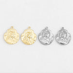 SG.204 // Surgical Steel Holy Knight Pendant, 1Pc / P-SS-1142