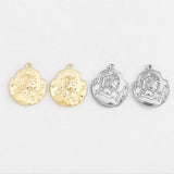 SG.204 // Surgical Steel Holy Knight Pendant, 1Pc / P-SS-1142