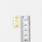 SG.205 // Surgical Steel Venus Square Pendant, 1Pc / P-SS-1143