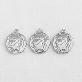 SG.209 // Surgical Steel Warrior Pendant, 1Pc / P-SS-1147