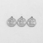 SG.207 // Surgical Steel Angel Seal Pendant, 1Pc / P-SS-1145