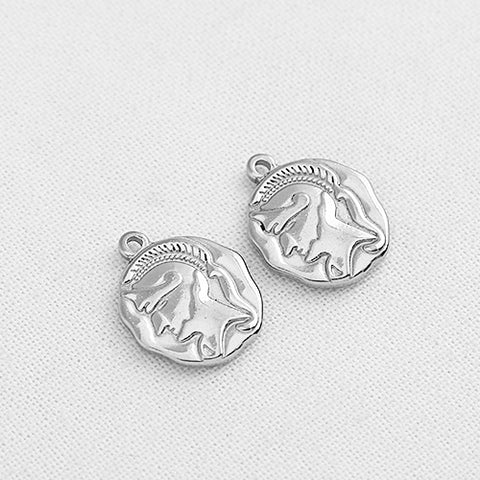 SG.209 // Surgical Steel Warrior Pendant, 1Pc / P-SS-1147