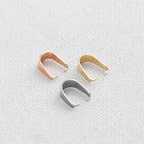 SG.215 // Surgical Steel Triangle Link , 4Pc / B-BB-0066
