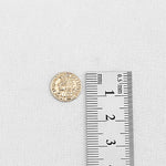 PD.2158 // Simple Round Mini Coin Pendant, 2Pc / P-SS-1177