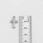 SG.220 // Surgical Steel Serrature Closs Pendant 2Pc / P-SS-1173