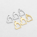 SG.232 // Surgical Steel Heart Sign Pendant, 1Pc / P-SS-1185