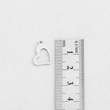 SG.232 // Surgical Steel Heart Sign Pendant, 1Pc / P-SS-1185