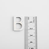 SG.330 // Surgical Steel Titanium Initials "B" Pendant, 1Pc / P-SS-1180