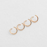 SG.242 // Surgical Steel Rose Gold Jumpring 8mm , 3g (about 25pc) / B-BB-0063
